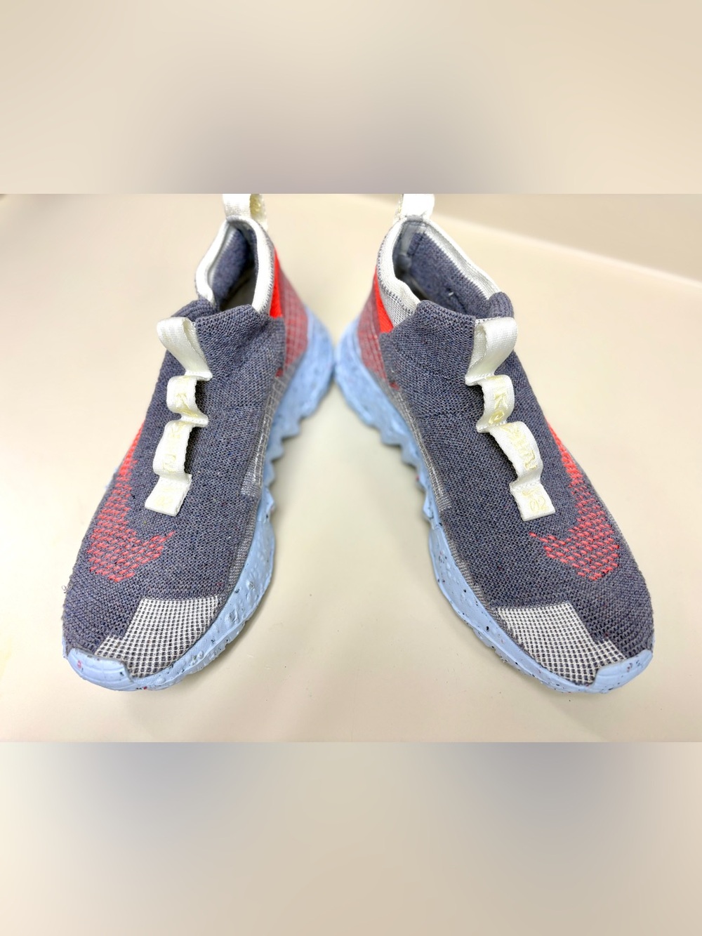 Nike Grey Knit Athletic Sneakers  - Recycled collection